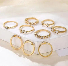 Allure Gold-Plated Fancy Finger Ring