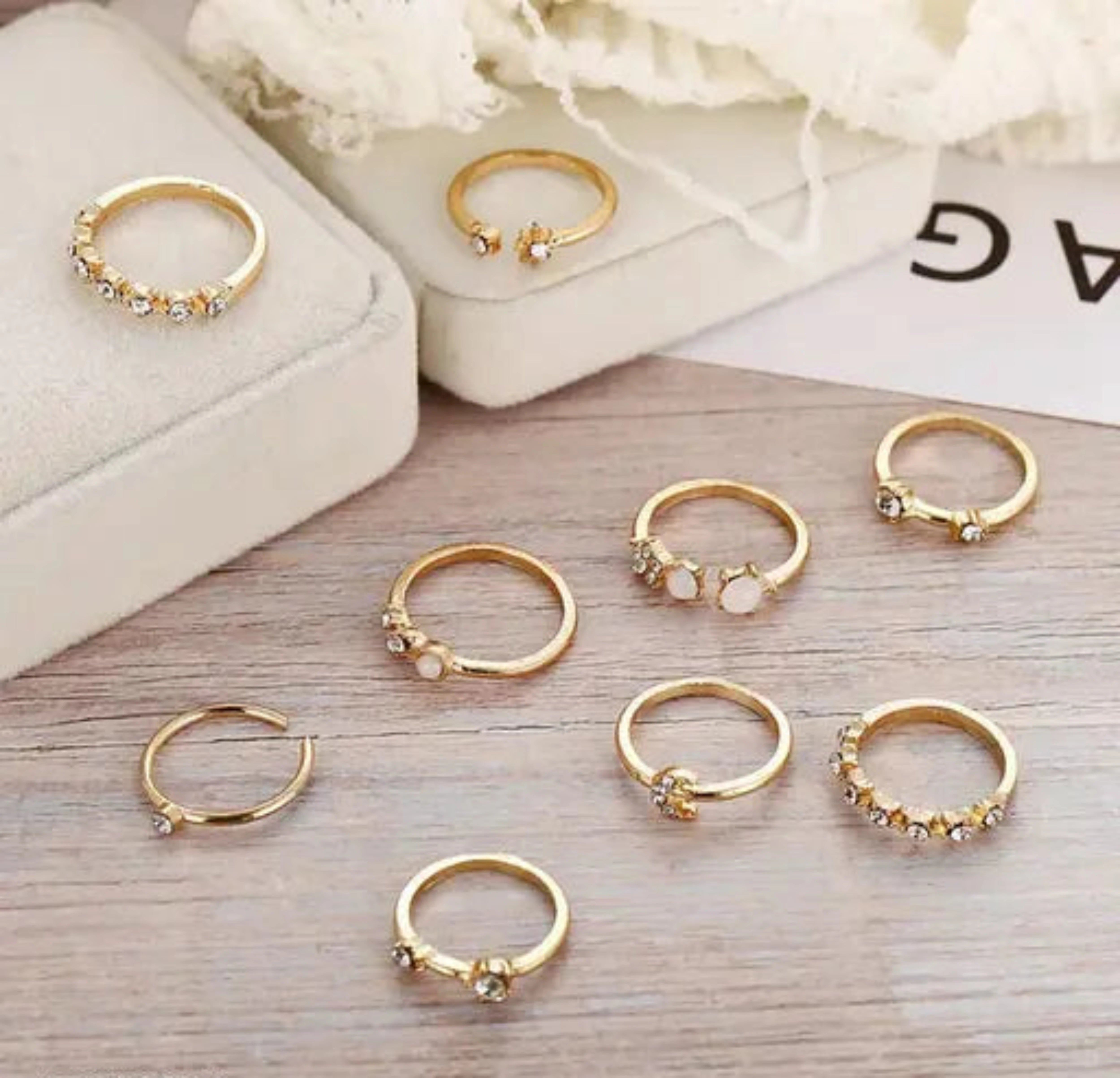 Gold-Plated Fancy Finger Ring