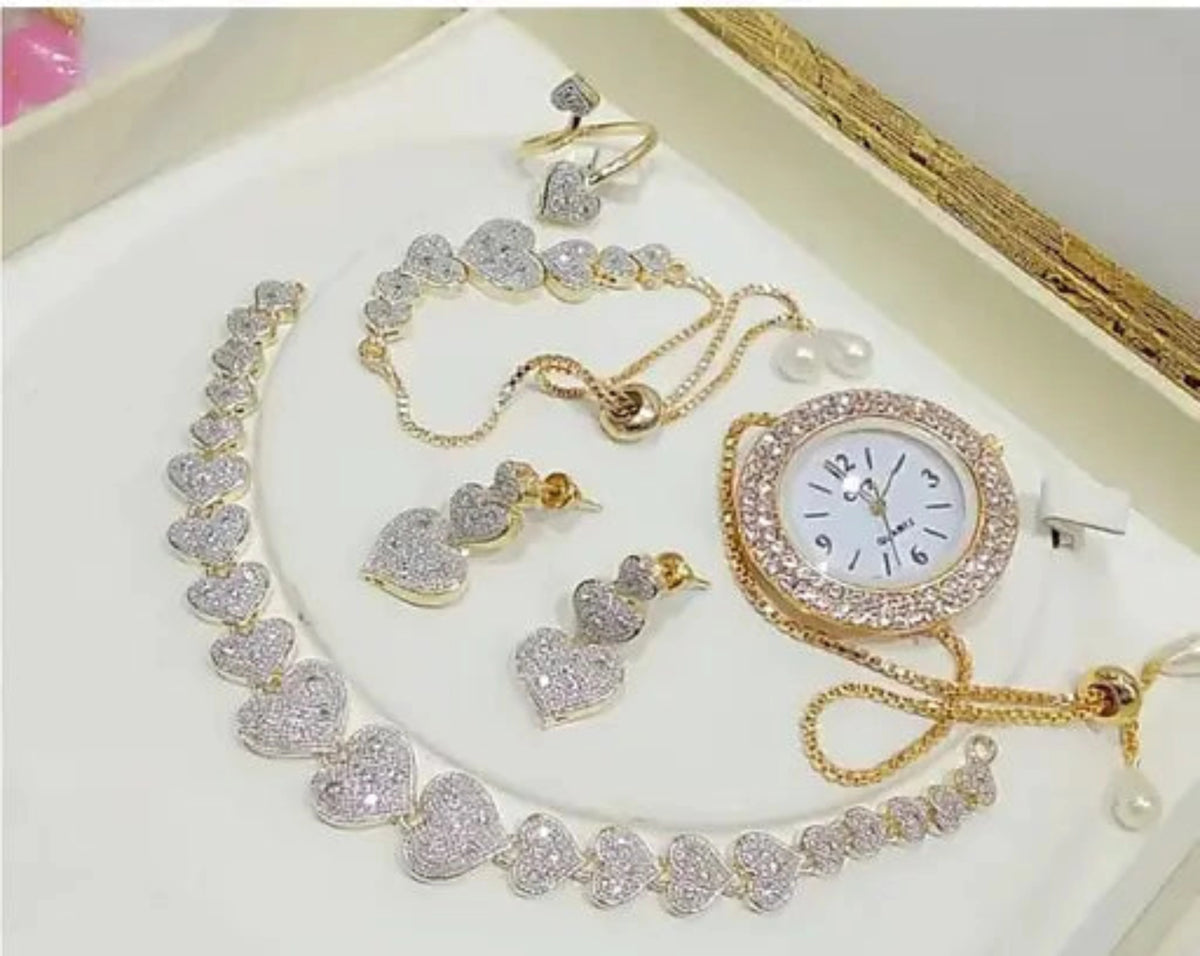 Gold-Plated Jewellery Set