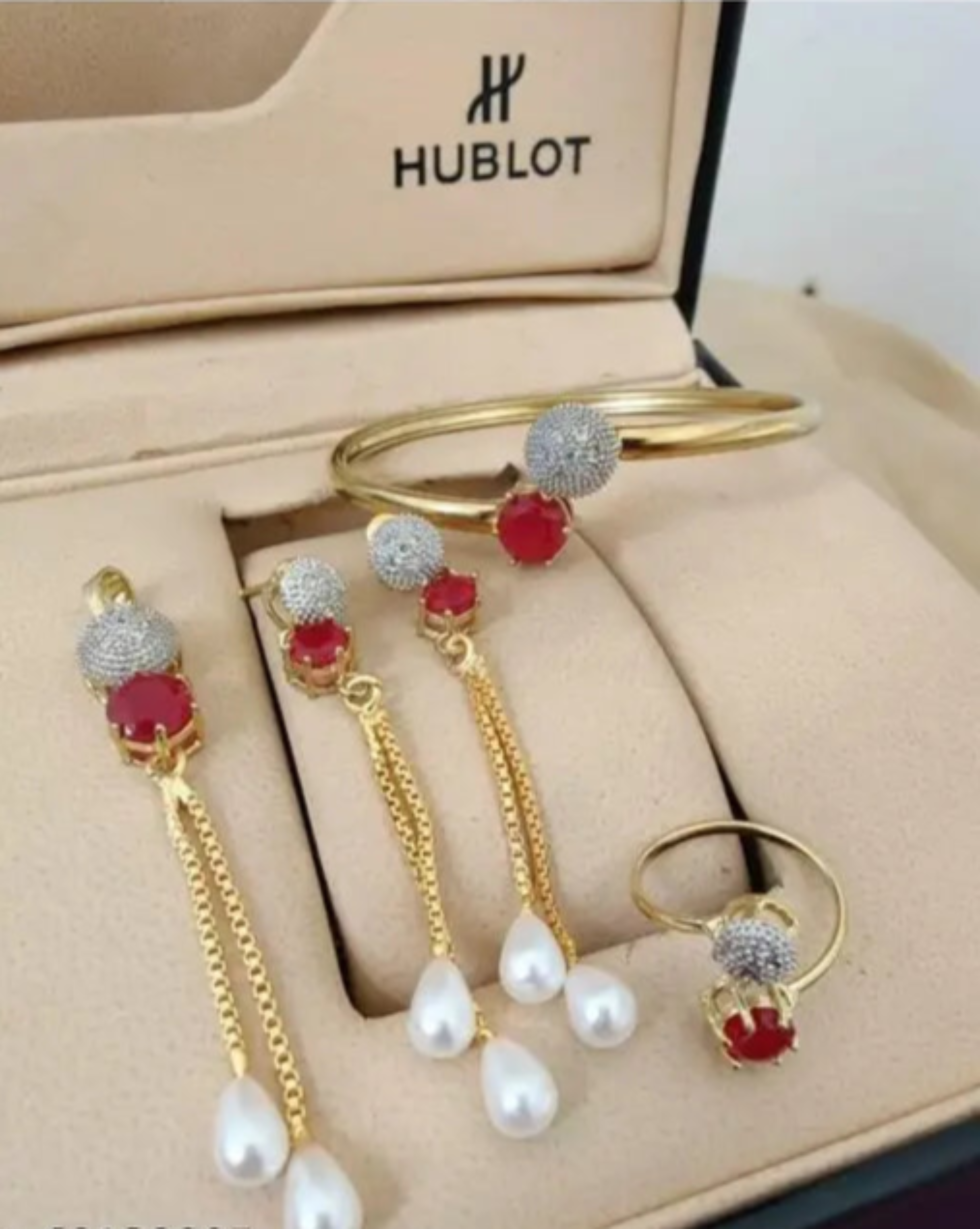 Gold Plated Jewelry Set