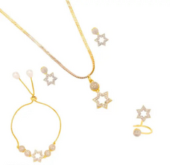 Gold Plated Jewelry Set