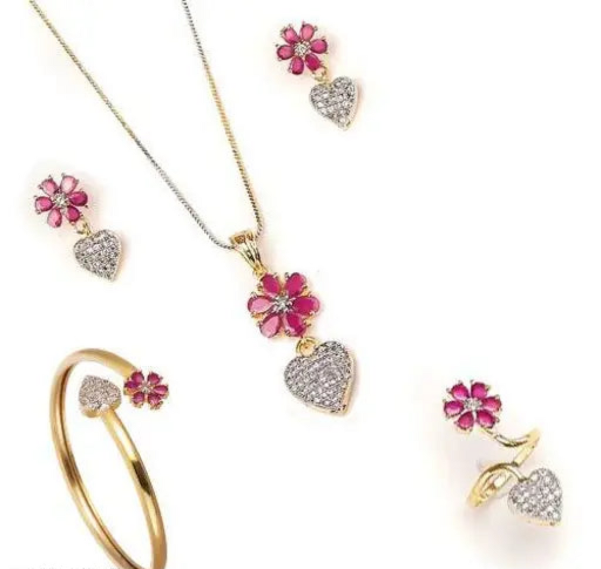 Gold Plated Jewelry Set